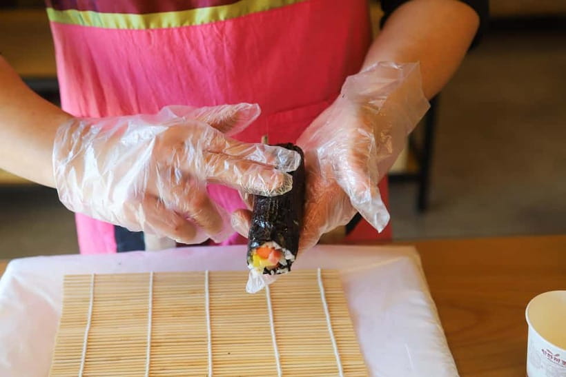 Seoul: Eobi+Nami+Hanbok(+RailBike or Strawberry Options)Tour - Hanbok Center: Hanbok photos and Kimbap you actually make