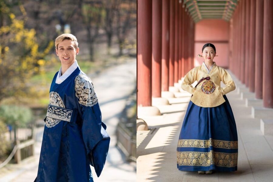 Seoul: Gyeongbok Palace with Gigibebe Hanbok Rental - Check-in and getting dressed near Gyeongbokgung Station