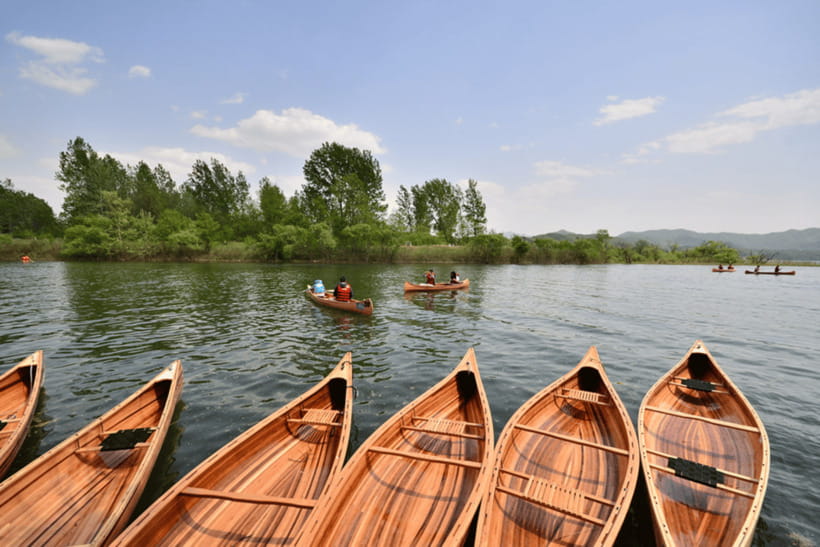 Seoul: Samaksan Cable Car & Nami with Alpaca World/Railbike - Chuncheon Mulle-gil in summer, with canoeing on the Bukhangang