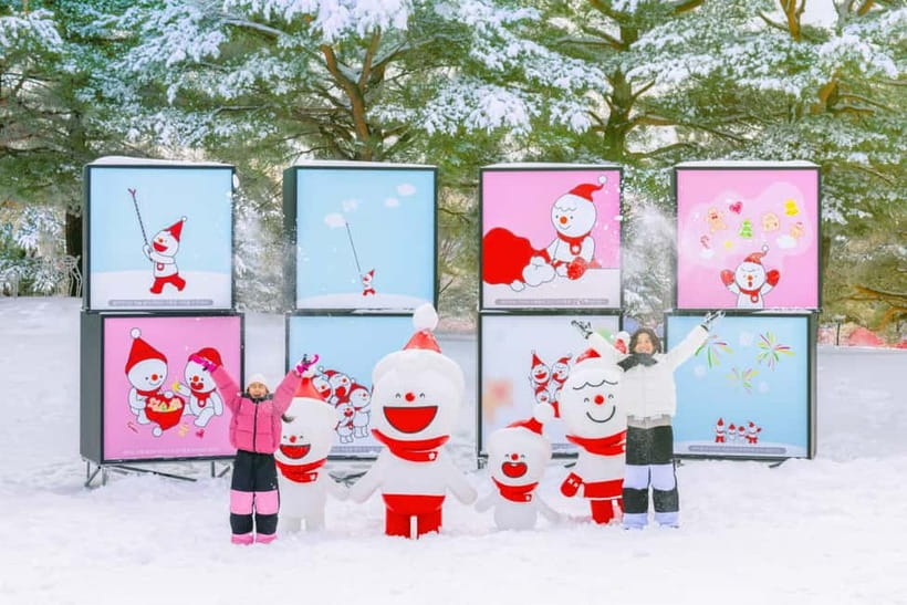 Seoul: SnowyLand in Vivaldi Park with Nami or Alpaca - Key points to know before you go