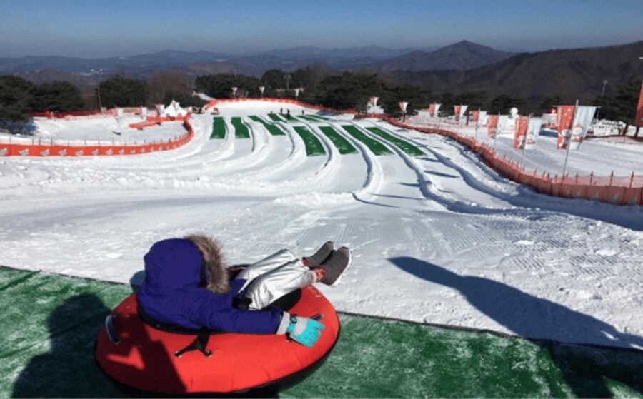 Seoul: SnowyLand in Vivaldi Park with Nami or Alpaca - SnowyLand at Vivaldi Park: sledding hills, a snow playground, and gondola time