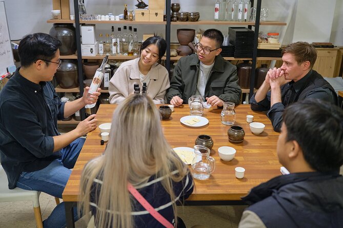 Soju Tasting at Distillery - story of 3 pigs - The Host Makes It Social: Sam Lee’s Approach