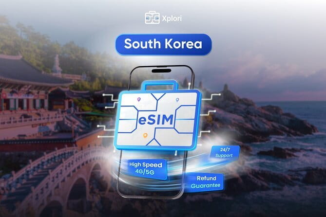 South Korea eSIM (3-30 days. Up to 45GB) - Key Things That Matter Most