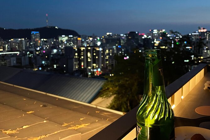 Sunset Walking Tour in Naksan Park with Dinner - The café terrace break: order a drink with a view