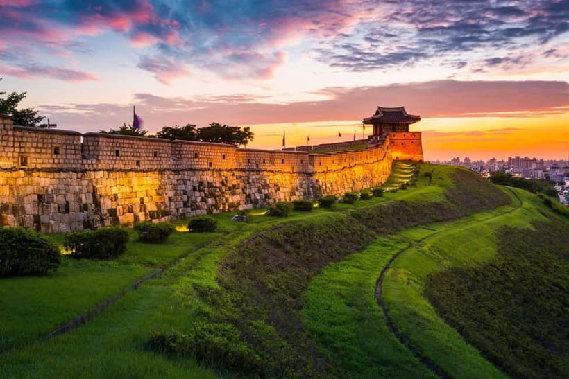 Suwon Hwaseong, Gwangmyeong Cave, & Starfield Library Trip - Suwon Hwaseong Fortress: Walking UNESCO Walls and Big Views