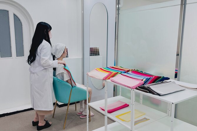 Ultimate K-beauty Experience: from Make up to Photoshoot - Start Smart: The Personal Color Check at Myeong-dong