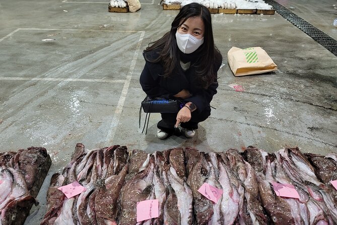 Visit Busan night market and enjoy the night view of Busan harbor - A Busan Night Market Walk, But With Real Seafood Business Behind It